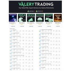 Valery Trading (  6EA MT4 No DLL Combo ) FOREX Package Bundle